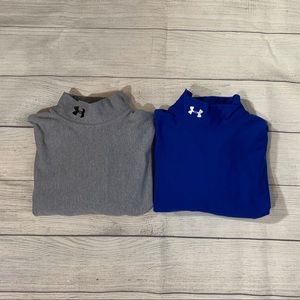 lot of two under armour long sleeve workout gear